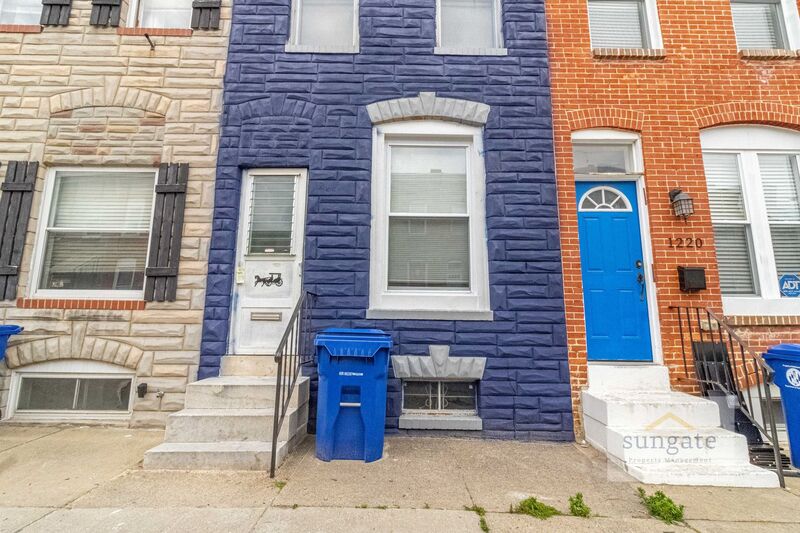 Baltimore Townhome: 1222 Sargeant St