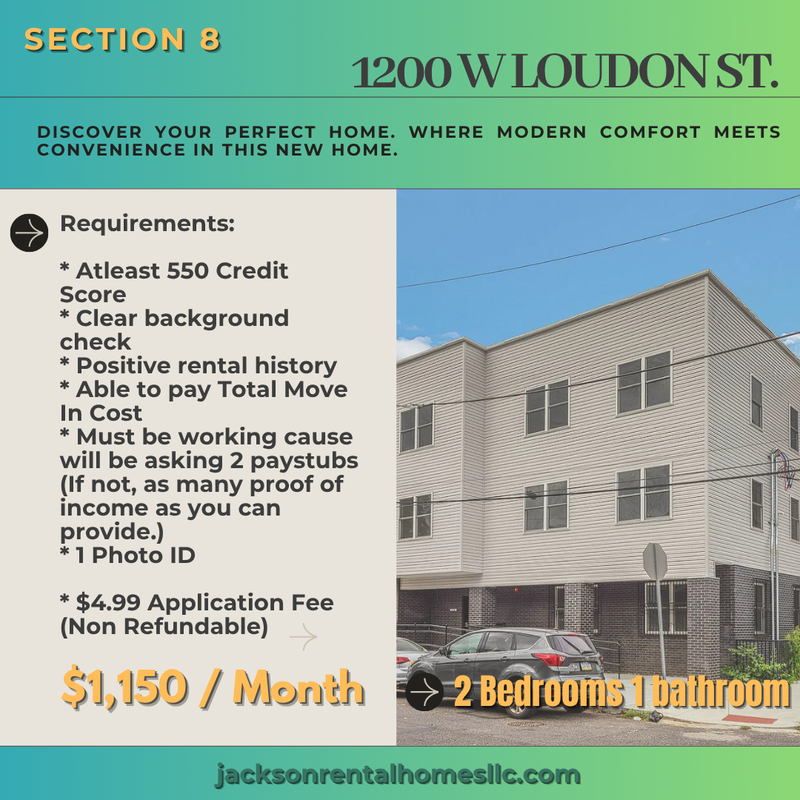 Philadelphia Condo: 1200 West Loudon Street - Unit 103