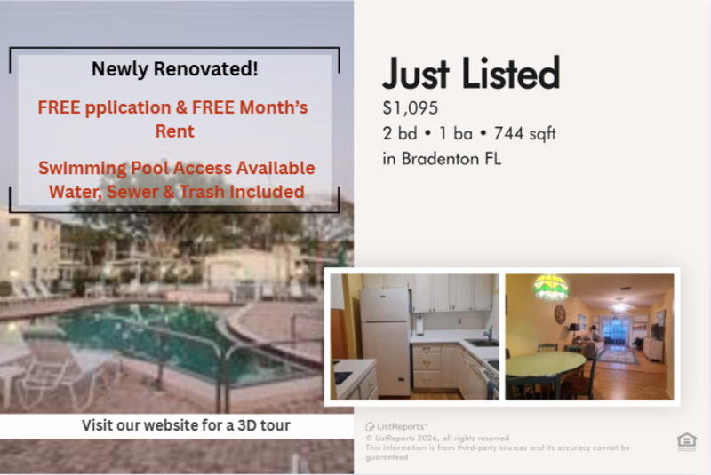 Bradenton Condo: 1874 Sunny Drive - F32