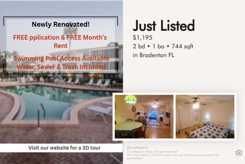 Bradenton Condo: 1874 Sunny Drive - F32