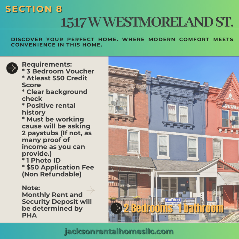 Philadelphia Condo: 1517 West Westmoreland Street - 1