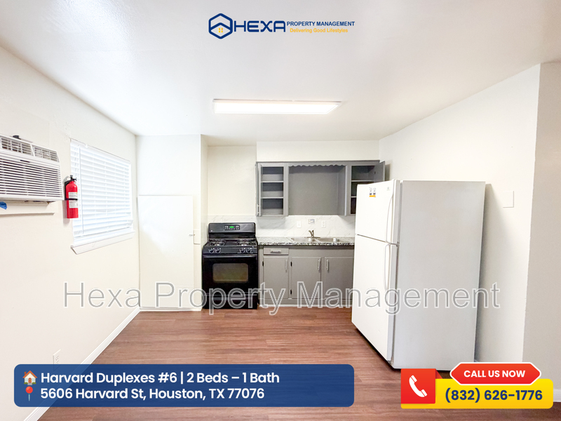 2 Bedroom Multi-Family Home – 5606 Harvard St 2 Bedroom Unit 6, Houston, TX