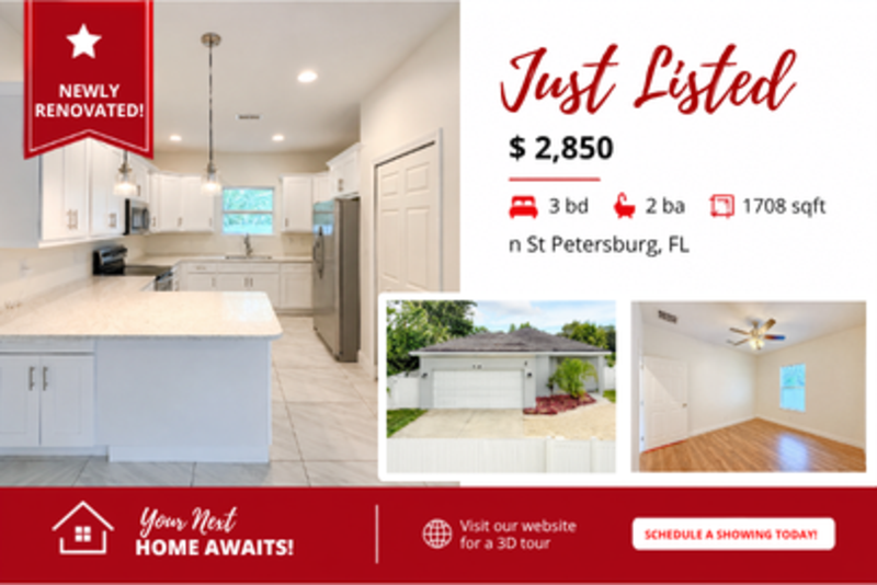 St. Petersburg House: 6690 54th Avenue North