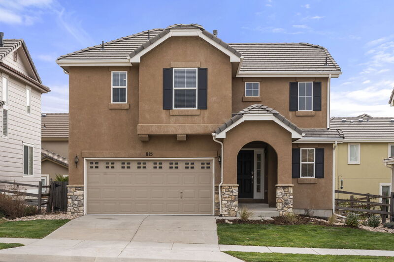 Colorado Springs House: 815 Fire Rock Place