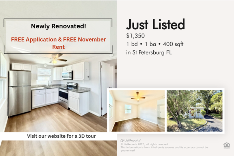 St. Petersburg House: 4091 58th Avenue North - B