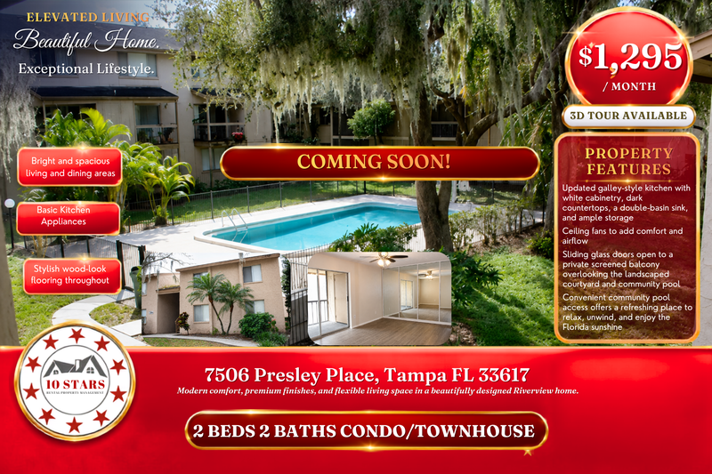Tampa Condo: 7506 Presley Place