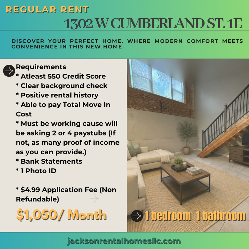 Philadelphia Condo: 1302 West Cumberland Street - 1E