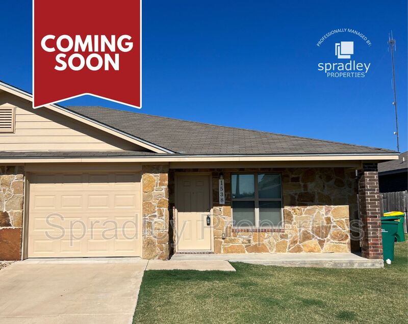 Belton Townhome: 1538 Brady Way