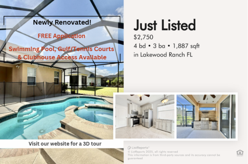 Lakewood Ranch House: 15127 Skip Jack Loop