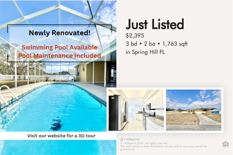 Spring Hill House: 13131 Zarbis Drive