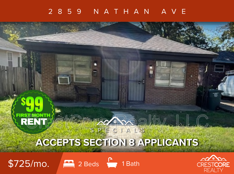 Memphis Condo: 2859 Nathan Ave