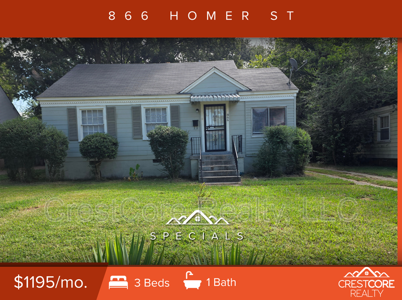 Memphis House: 866 Homer St