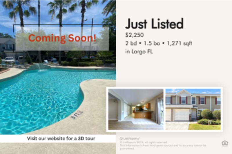 Largo Townhome: 8006 Thoroughbred Loop - 1