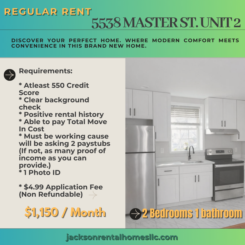 Philadelphia Condo: 5538 Master Street - Unit 2