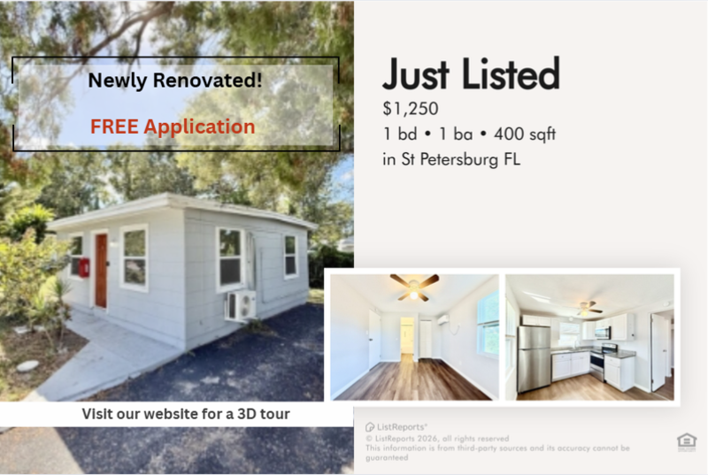 St. Petersburg House: 4091 58th Avenue North - B