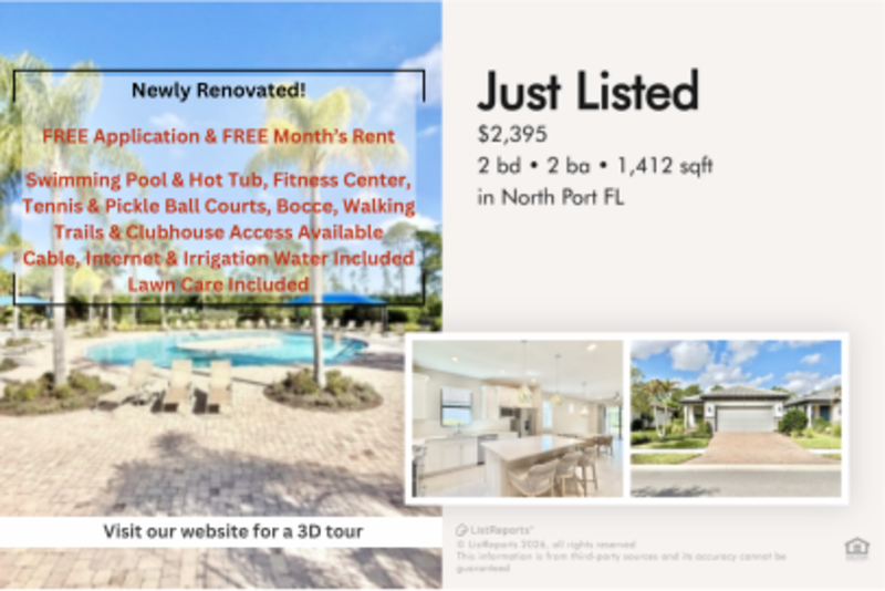 North Port House: 2459 Brassica Drive