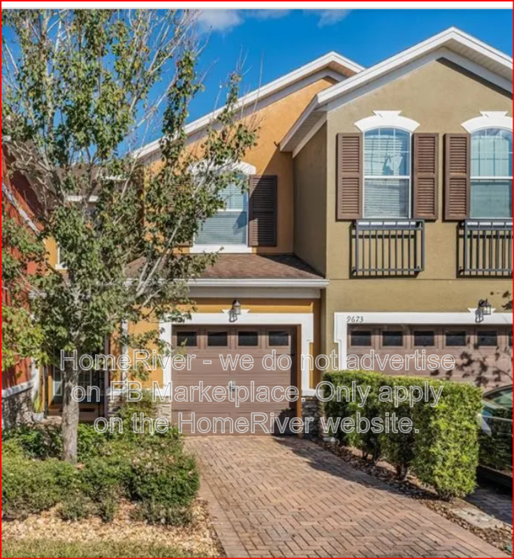 Orlando Townhome: 9661 Silver Buttonwood St