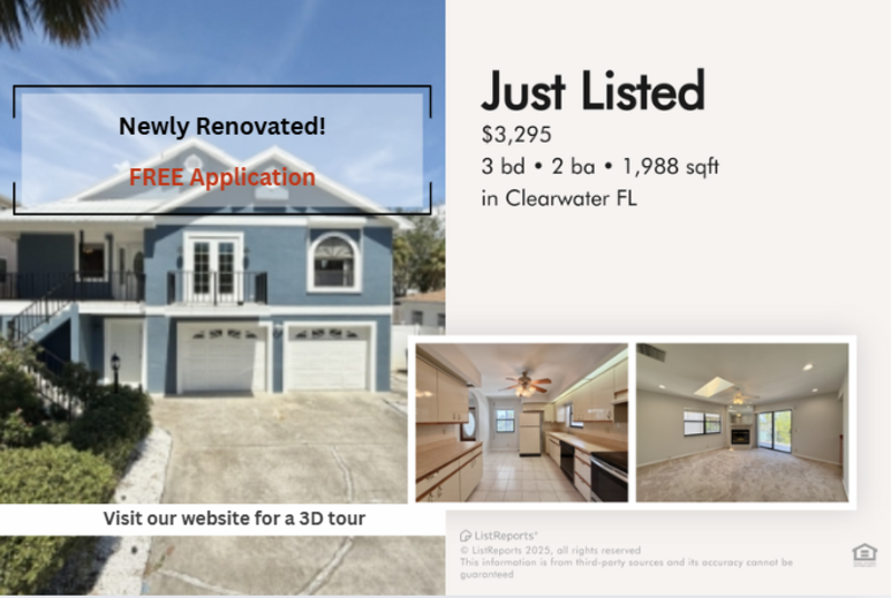 Clearwater House: 867 Mandalay Avenue