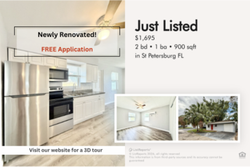 St. Petersburg House: 4091 58th Avenue North - F