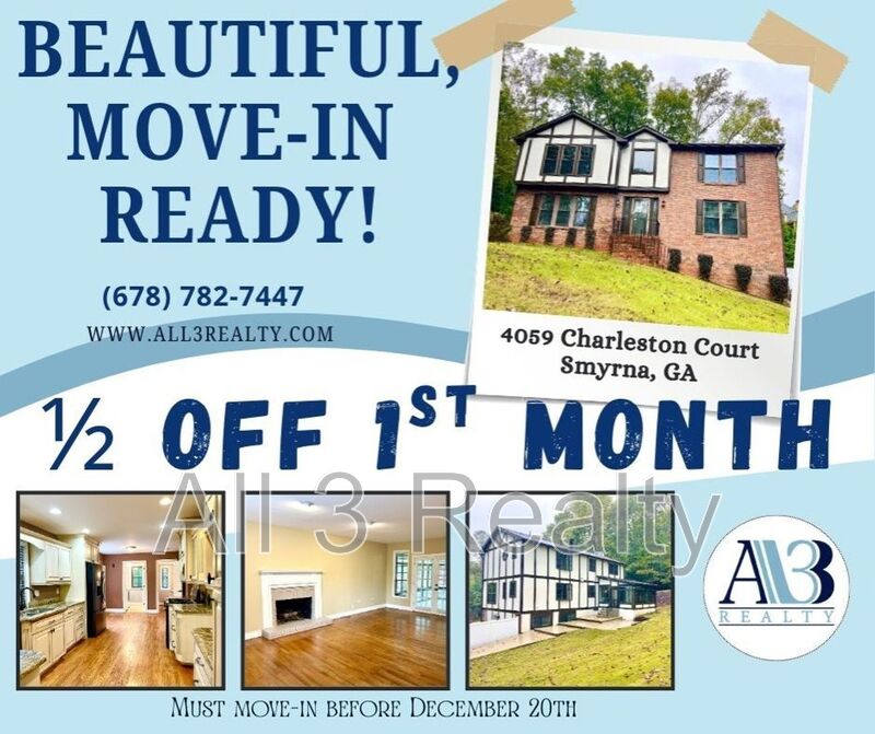 Smyrna House: 4059 Charleston Court SE