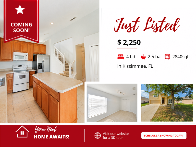 Kissimmee House: 4369 Spring Blossom Drive
