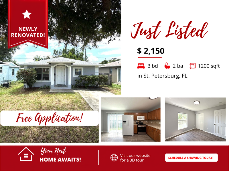 St. Petersburg House: 2486 15th Avenue South