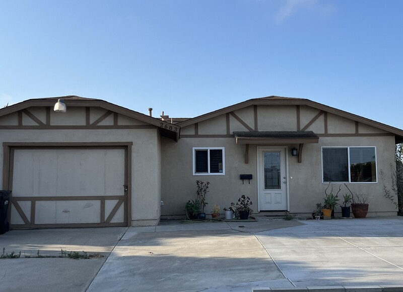 San Diego House: 2683 Caulfield Drive