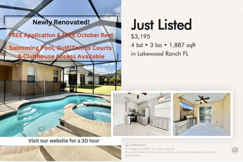 Lakewood Ranch House: 15127 Skip Jack Loop