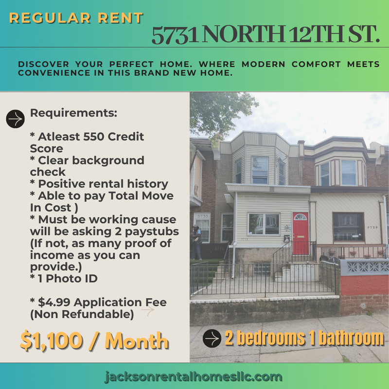 Philadelphia Condo: 5731 North 12th Street
