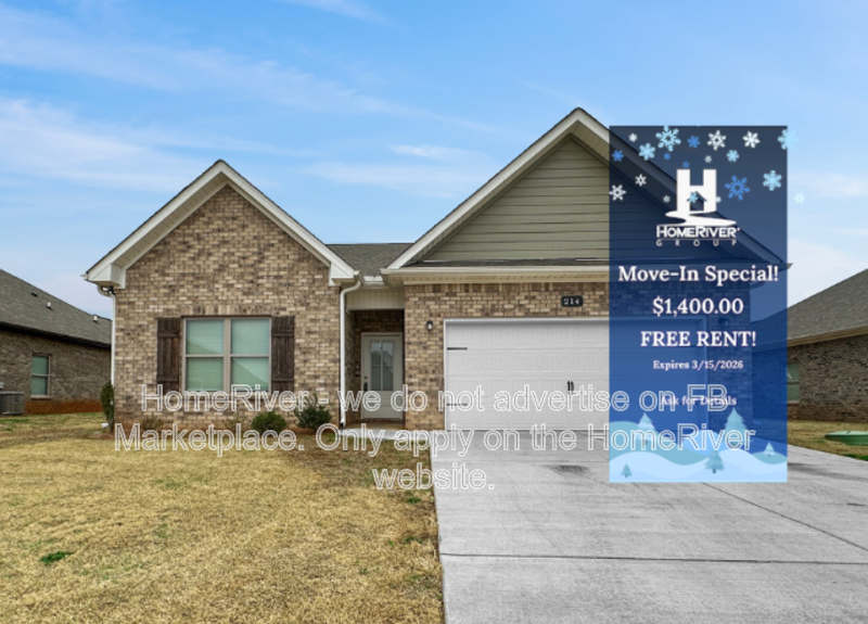 Meridianville House: 214 John Harold Dr