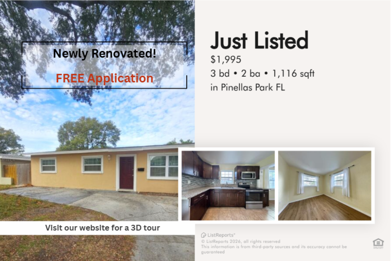 Pinellas Park House: 4041 67th Avenue North