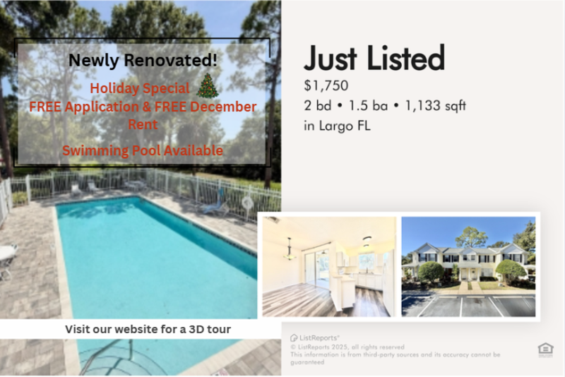 Largo Townhome: 13706 Forest Lake Drive - 1