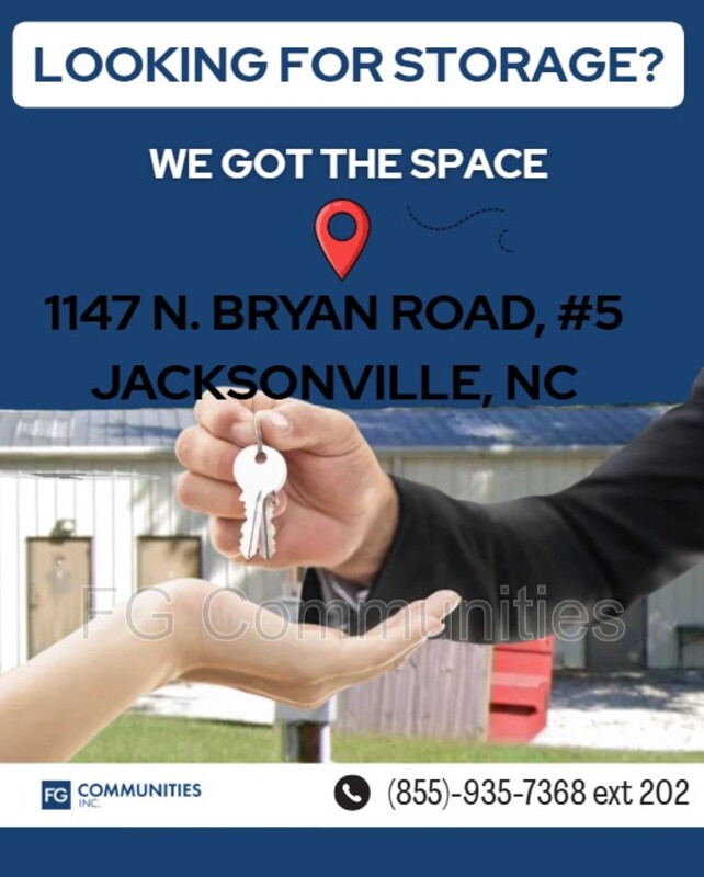 Jacksonville House: 1147 N Bryan Rd Storage #5