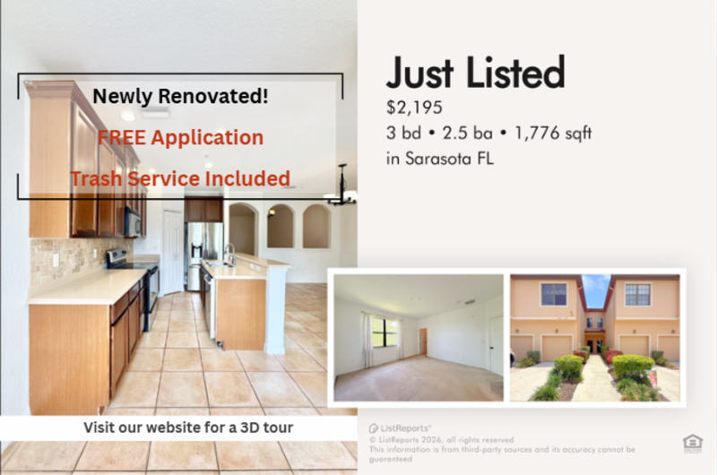 Sarasota Townhome: 4207 Via Piedra Circle - 8-102