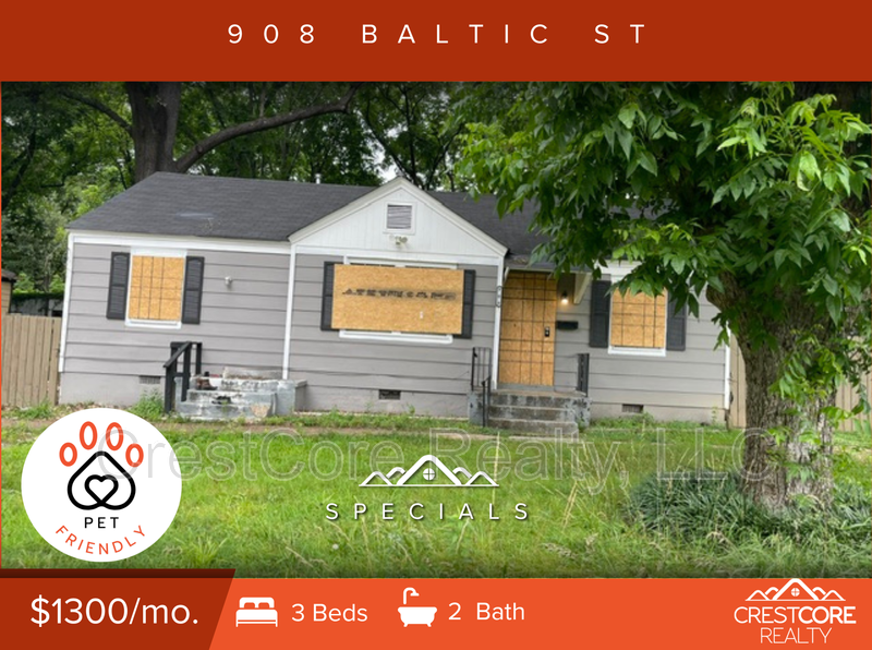Memphis House: 908 Baltic St
