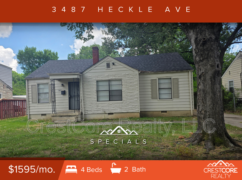 Memphis House: 3487 Heckle Ave