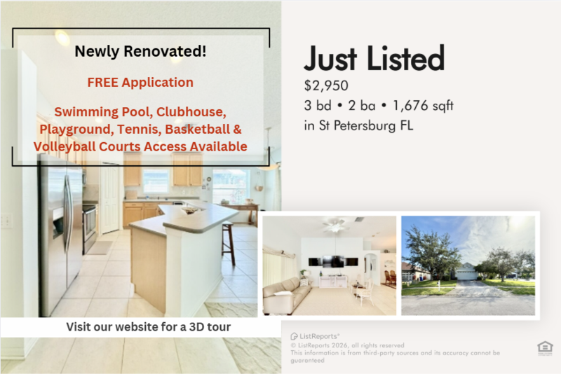 St. Petersburg House: 854 Addison Drive Northeast