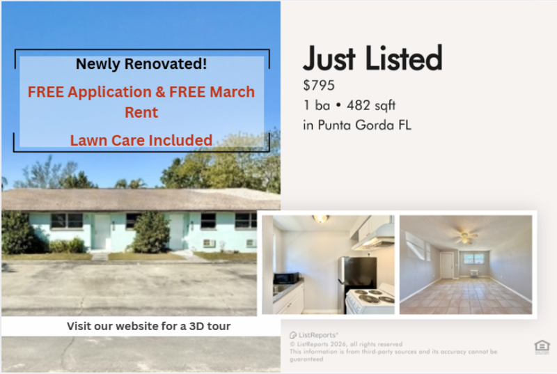 Punta Gorda Condo: 3401 Palm Drive - 1