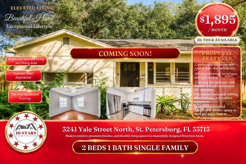 St. Petersburg House: 3241 Yale Street North