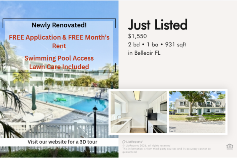 Belleair Condo: 1712 Belleair Forest Drive - D
