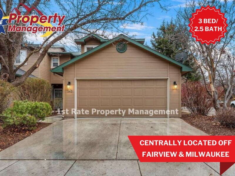 Boise Townhome: 7913 West Holt Court