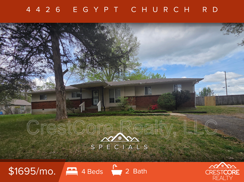Memphis House: 4426 Egypt Church Rd