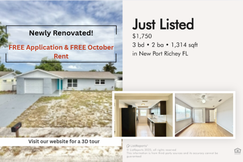 New Port Richey House: 6417 Sutherland Avenue