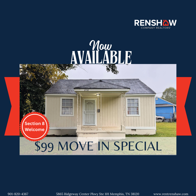 Memphis House: 2152 S Hubert Cir