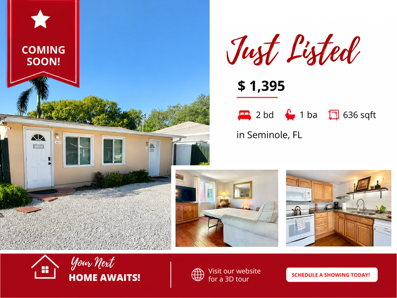 Seminole Condo: 10548 Lake Drive #B