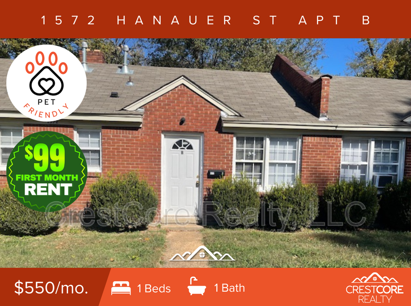 Memphis House: 1572 Hanauer St