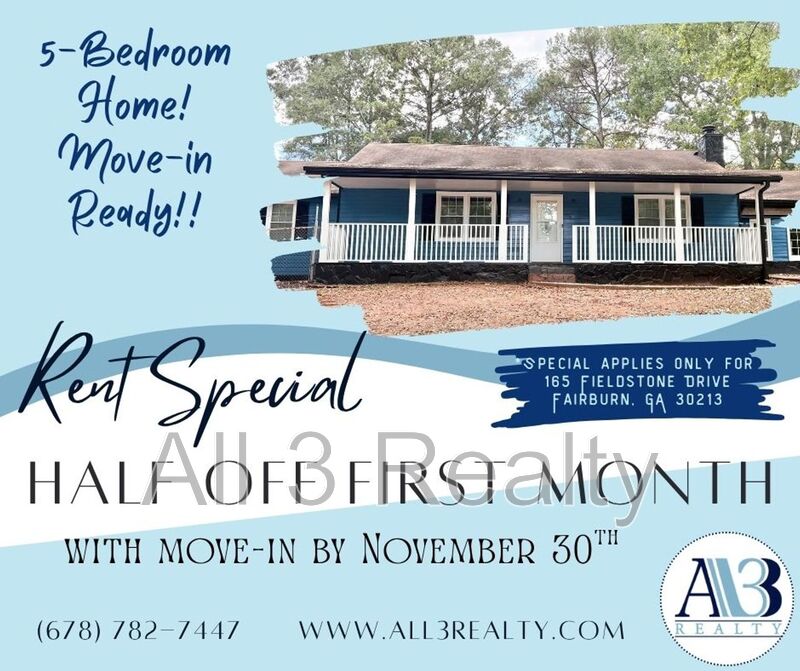 Fairburn House: 165 Fieldstone Dr