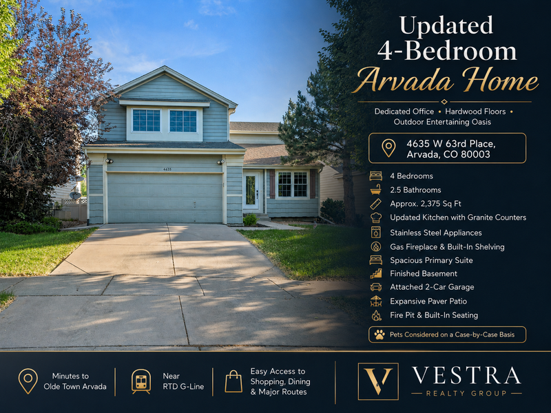 Arvada House: 4635 West 63rd Place