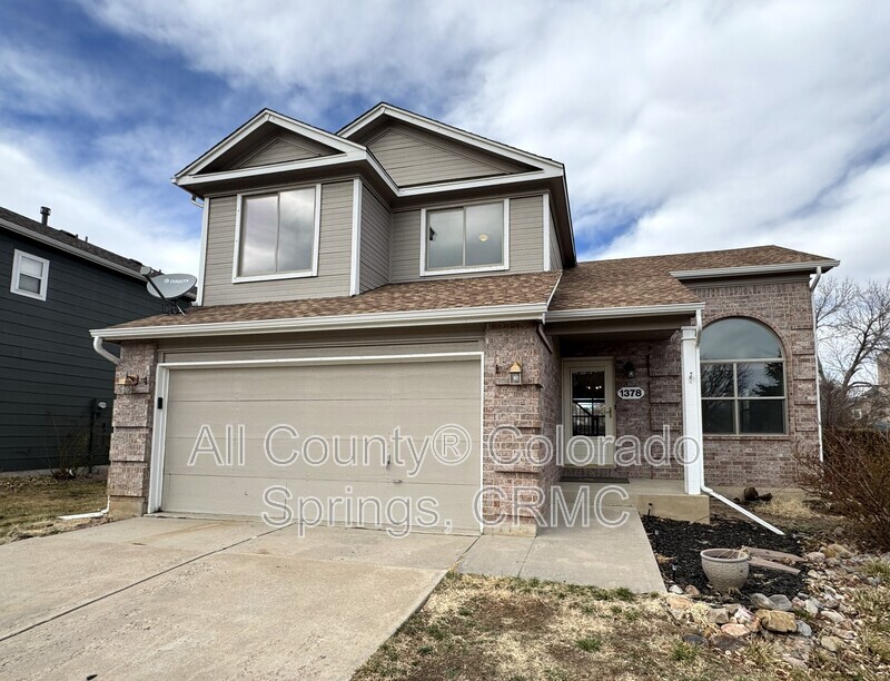 Colorado Springs House: 1378 Grass Valley Drive