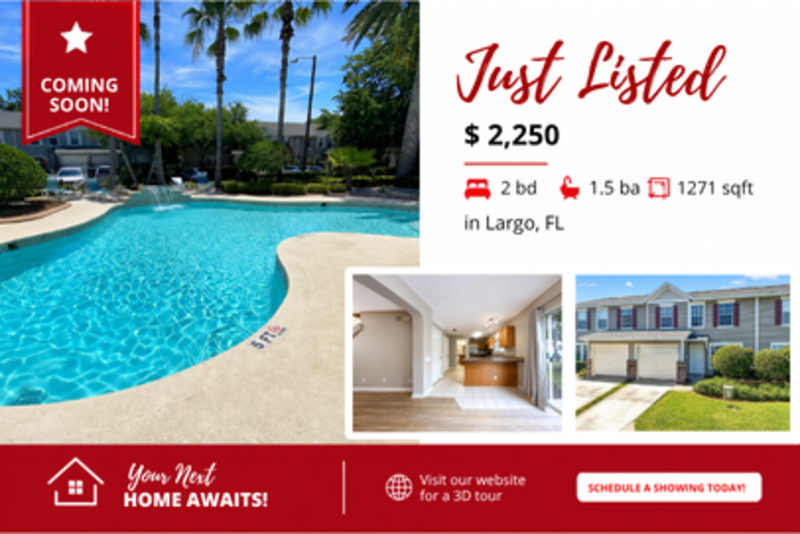 Largo Townhome: 8006 Thoroughbred Loop - 1
